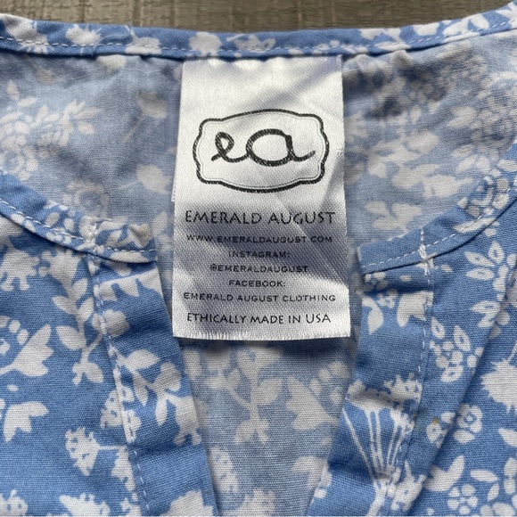 Emerald August Boutique Floral Dress - Picture 4 of 5